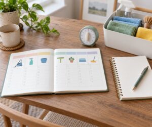 how to make a cleaning schedule you stick to