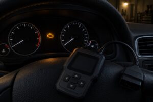 why is my check engine light on but car runs fine