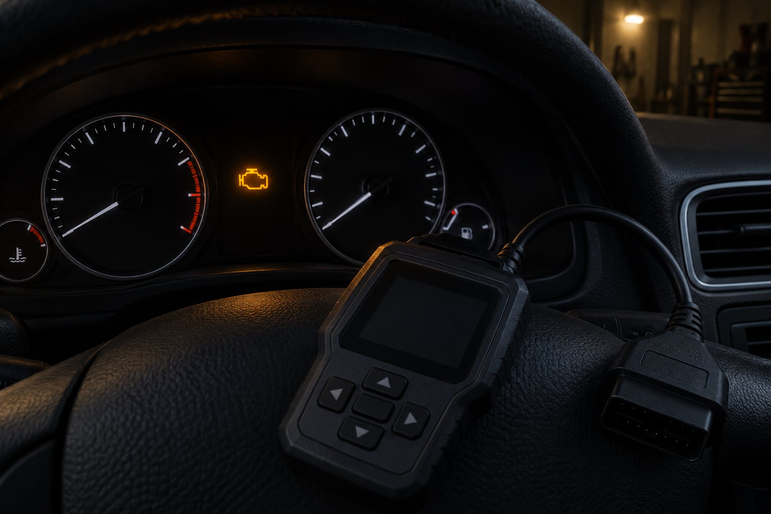 why is my check engine light on but car runs fine
