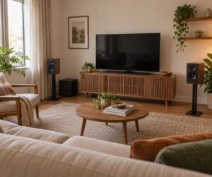 how to set up surround sound in a small room