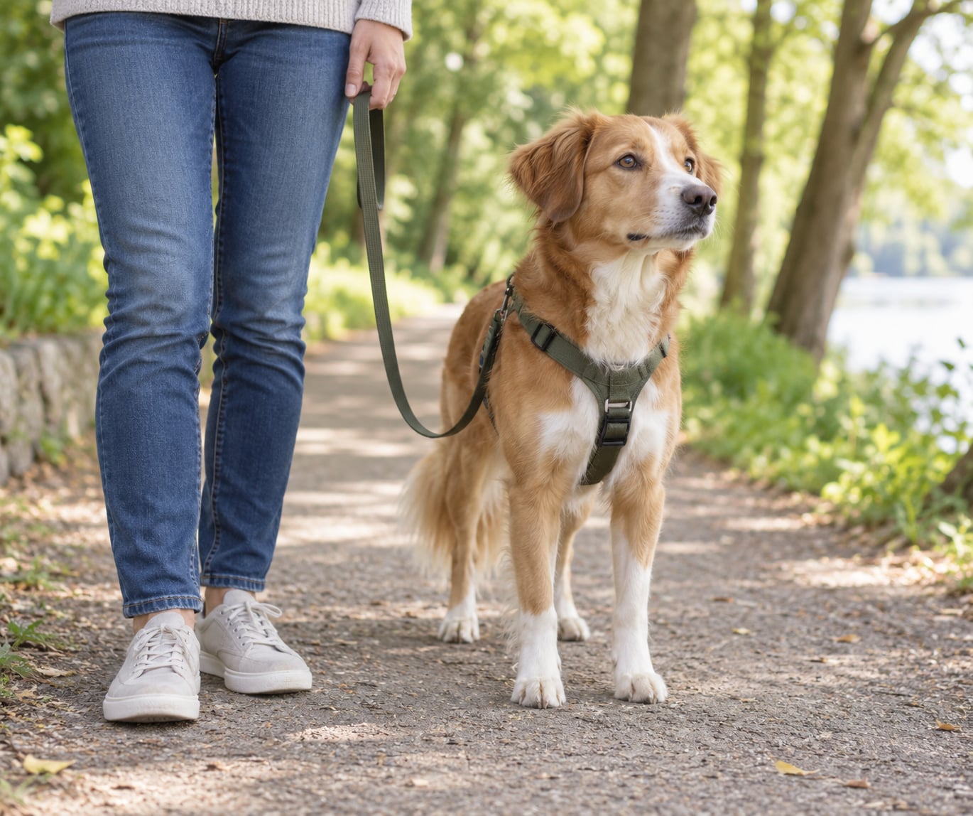how to teach a dog to walk on a leash