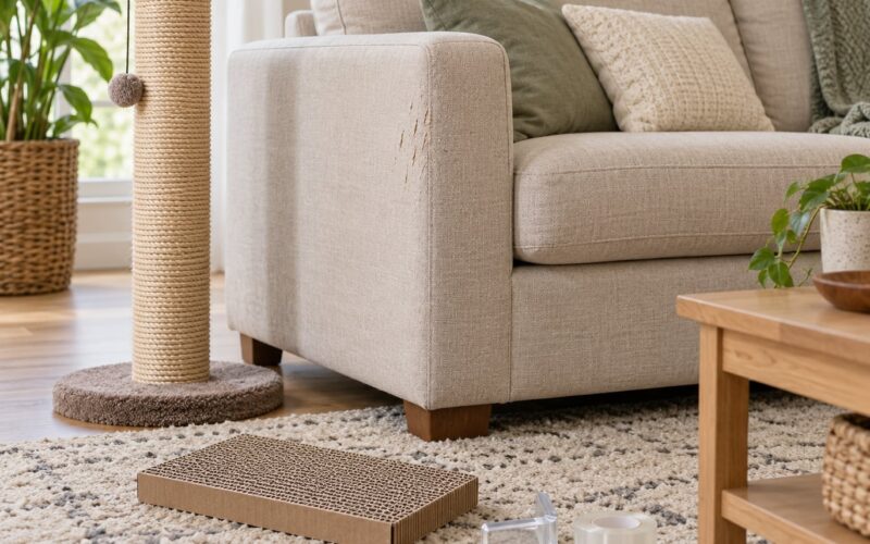 How to Stop a Cat From Scratching Furniture: 7 Steps (2026)
