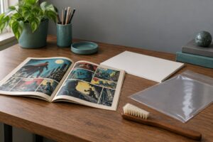 how to protect comic books from yellowing