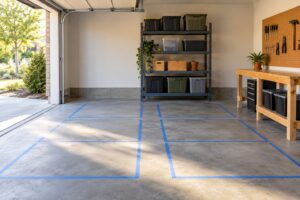 how to organize a garage from scratch