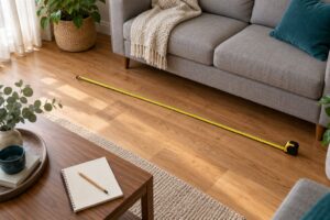 how to pick a rug size for a living room