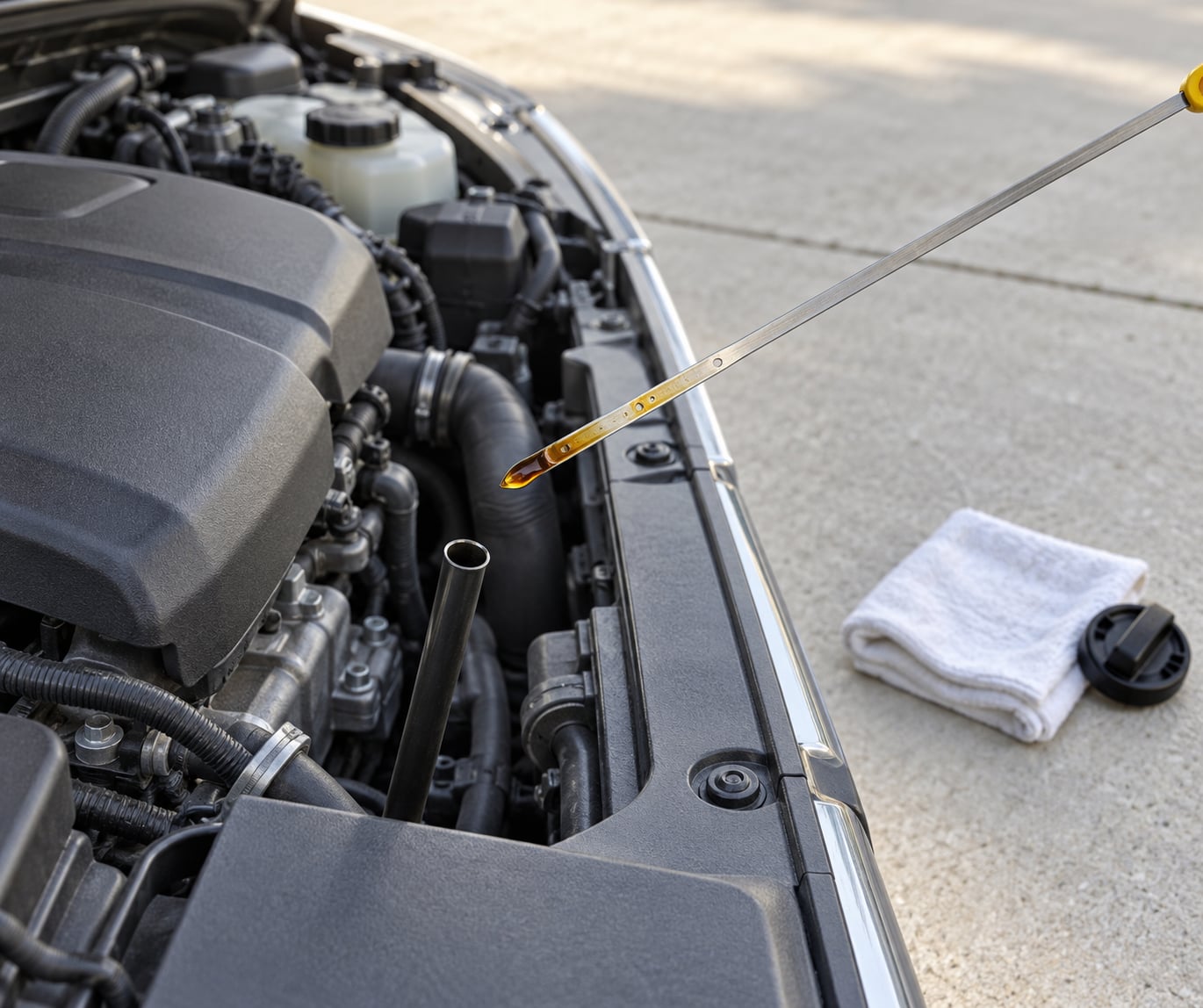 how to check your oil level correctly
