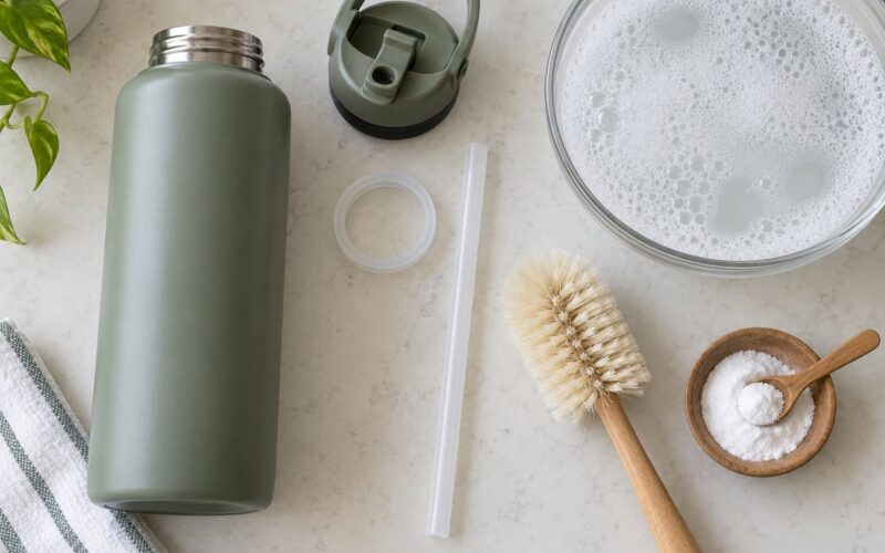 How to Clean a Reusable Water Bottle Properly: Easy Steps 2026