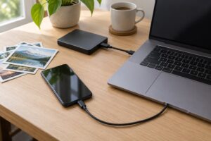 how to transfer photos from phone to computer
