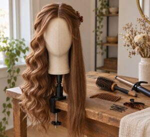 how to style a wig for a costume