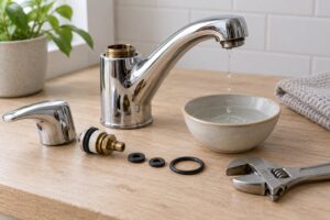 why does my faucet drip when turned off