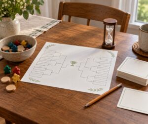 how to organize a game tournament at home