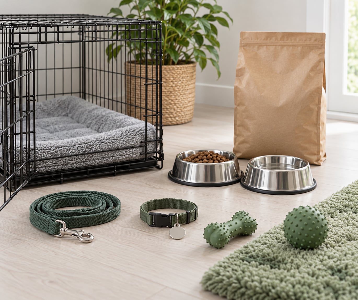 what to buy before bringing home a puppy