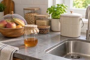 how to get rid of fruit flies in the kitchen