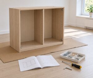 how to assemble flat pack furniture without frustration