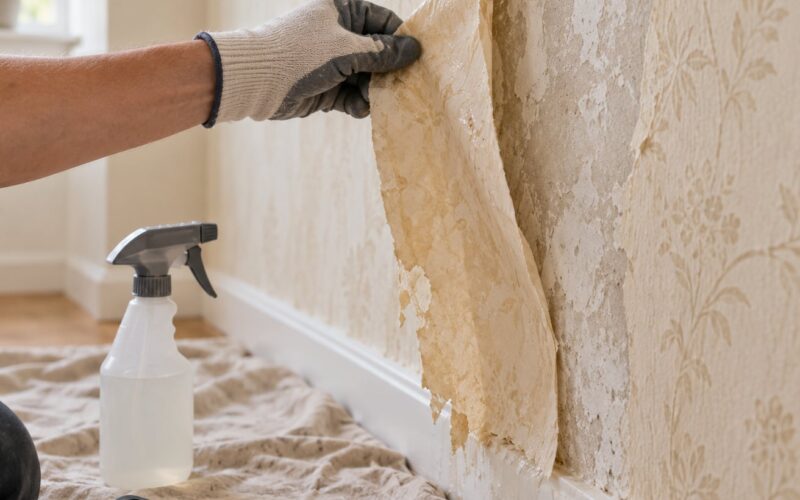 How to Remove Wallpaper Without Damaging Walls Safely 2026