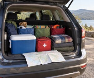 how to plan a road trip with kids