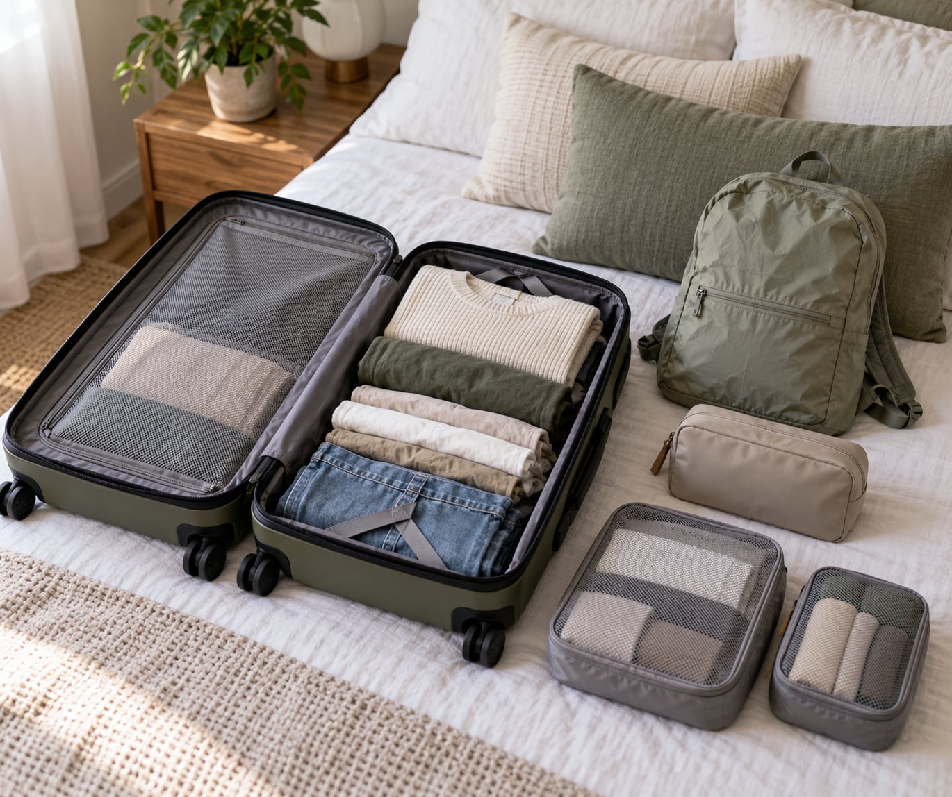 how to pack a carry on for a week