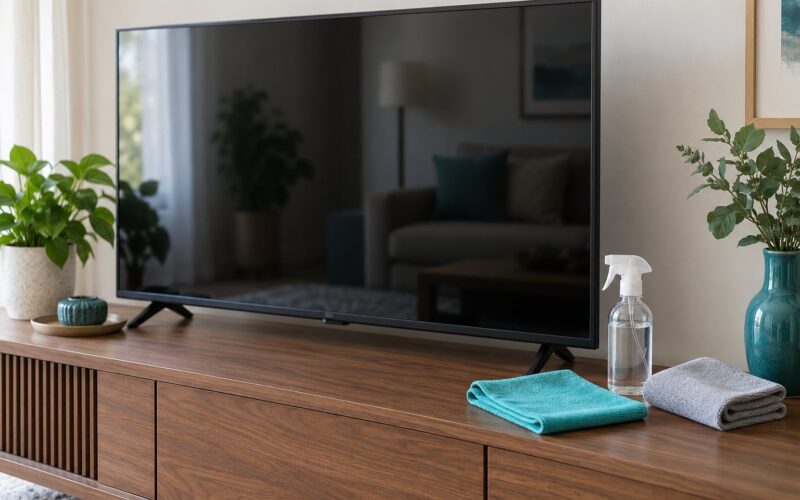 How to Clean a TV Screen Without Streaks (October 2026)