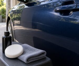 how to remove scratches from car paint by hand