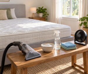 how to clean a mattress and remove odors