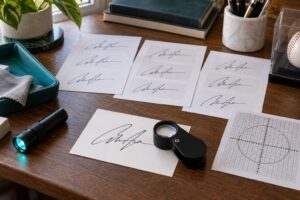 how to spot fake autographs