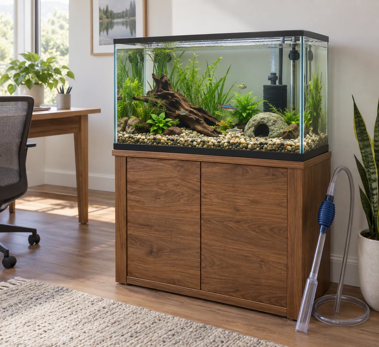 how to set up a fish tank for beginners