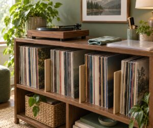 how to store vinyl records properly