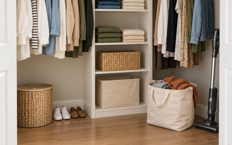 How to Declutter a Closet in One Weekend: Simple Plan (2026)