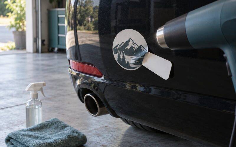 How to Remove Bumper Stickers Without Damaging Paint 2026