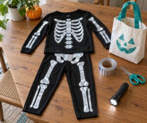 how to make a kids costume safe for trick or treating