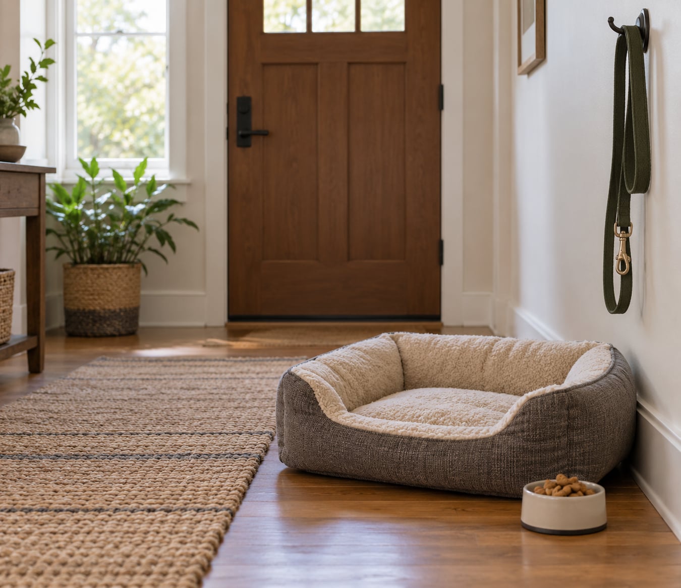 how to stop a dog from barking at the door