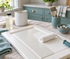 how to paint kitchen cabinets without sanding