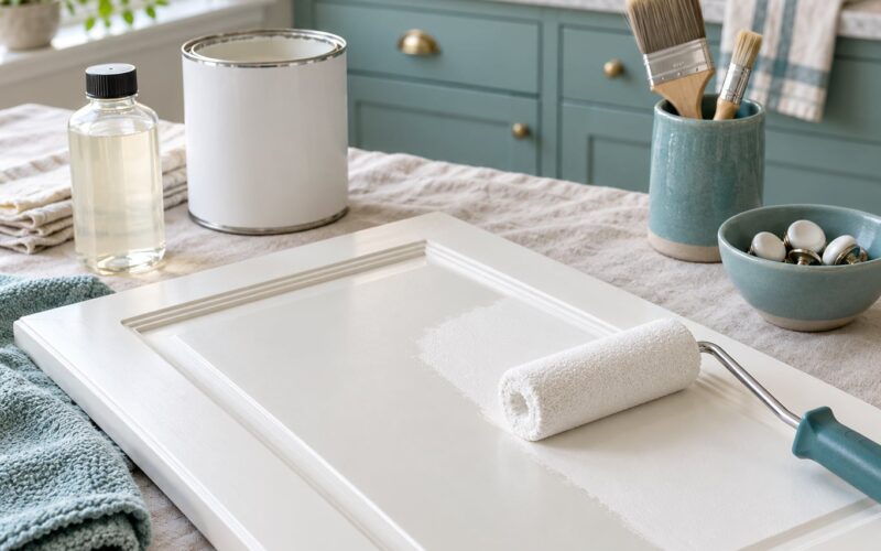 How to Paint Kitchen Cabinets Without Sanding (2026)