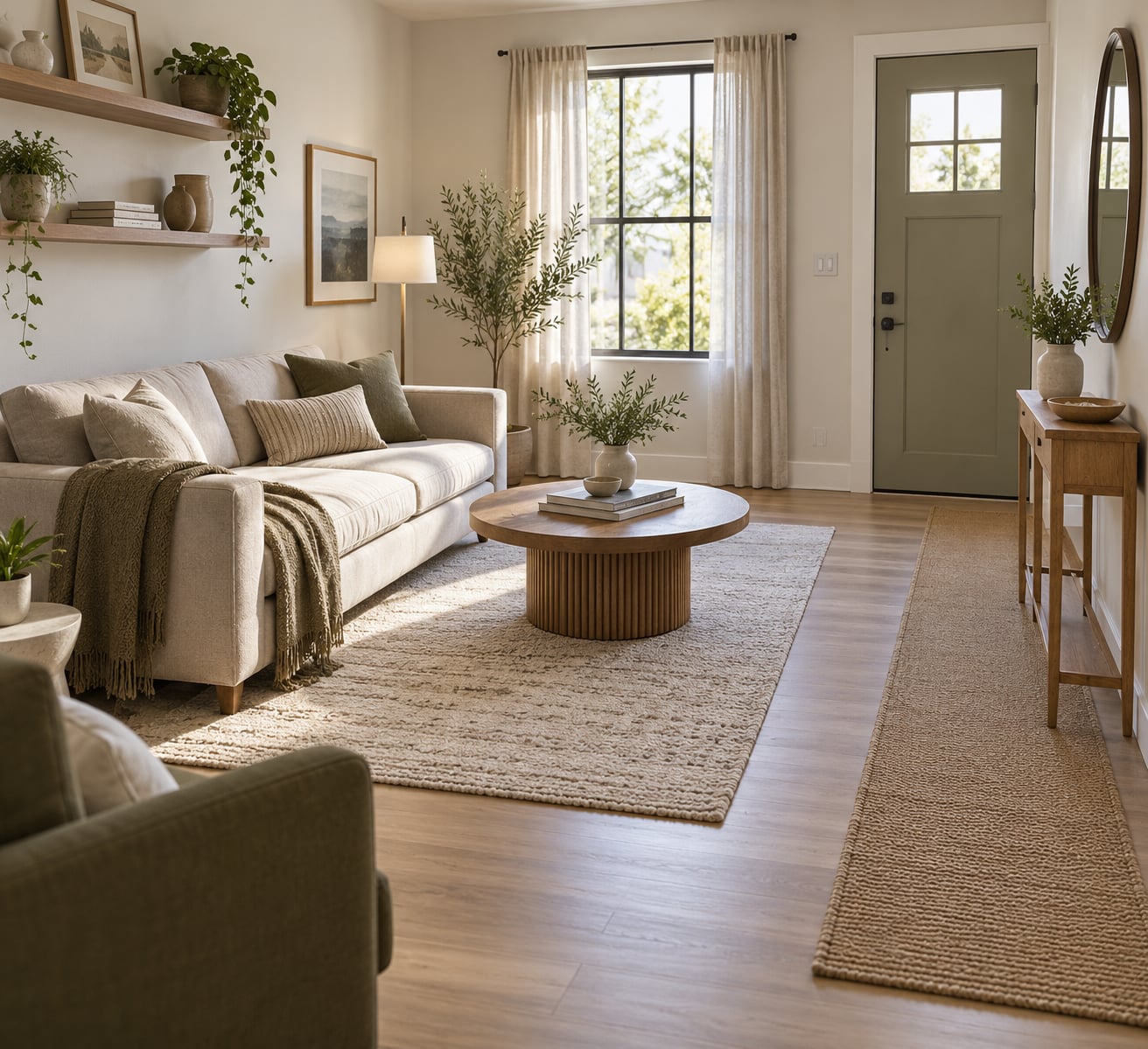 how to arrange furniture in a small living room