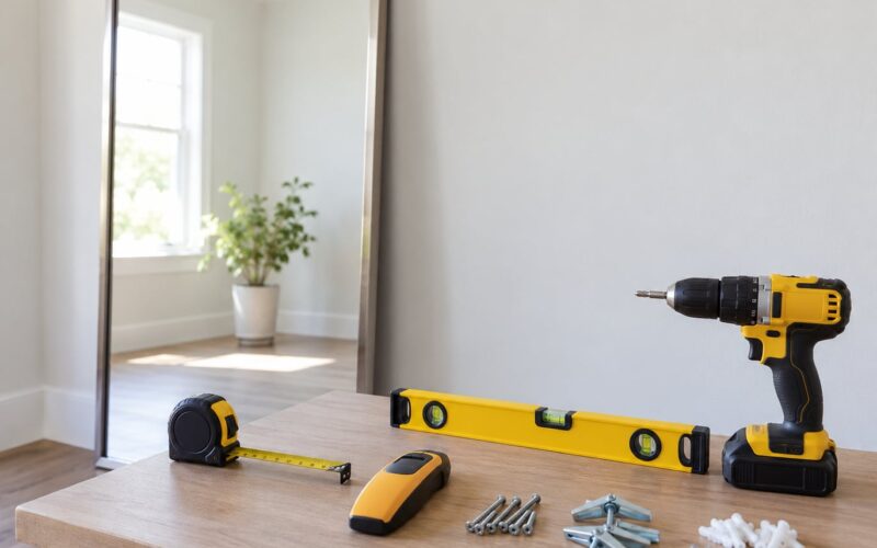 How to Hang a Heavy Mirror on Drywall Without Damage 2026