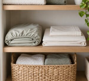 how to fold a fitted sheet