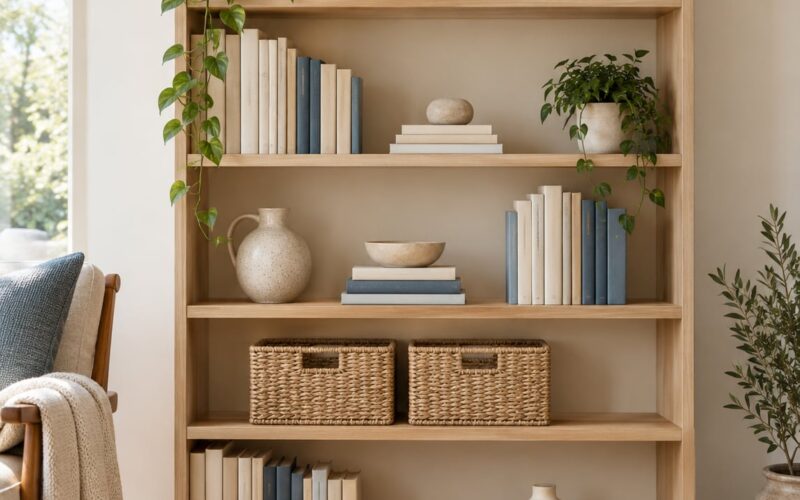 How to Style a Bookshelf That Looks Organized 2026
