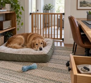 how to leave a dog home alone without anxiety