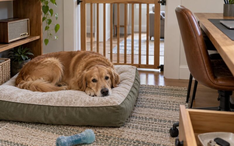 How to Leave a Dog Home Alone Without Anxiety Safely (2026)