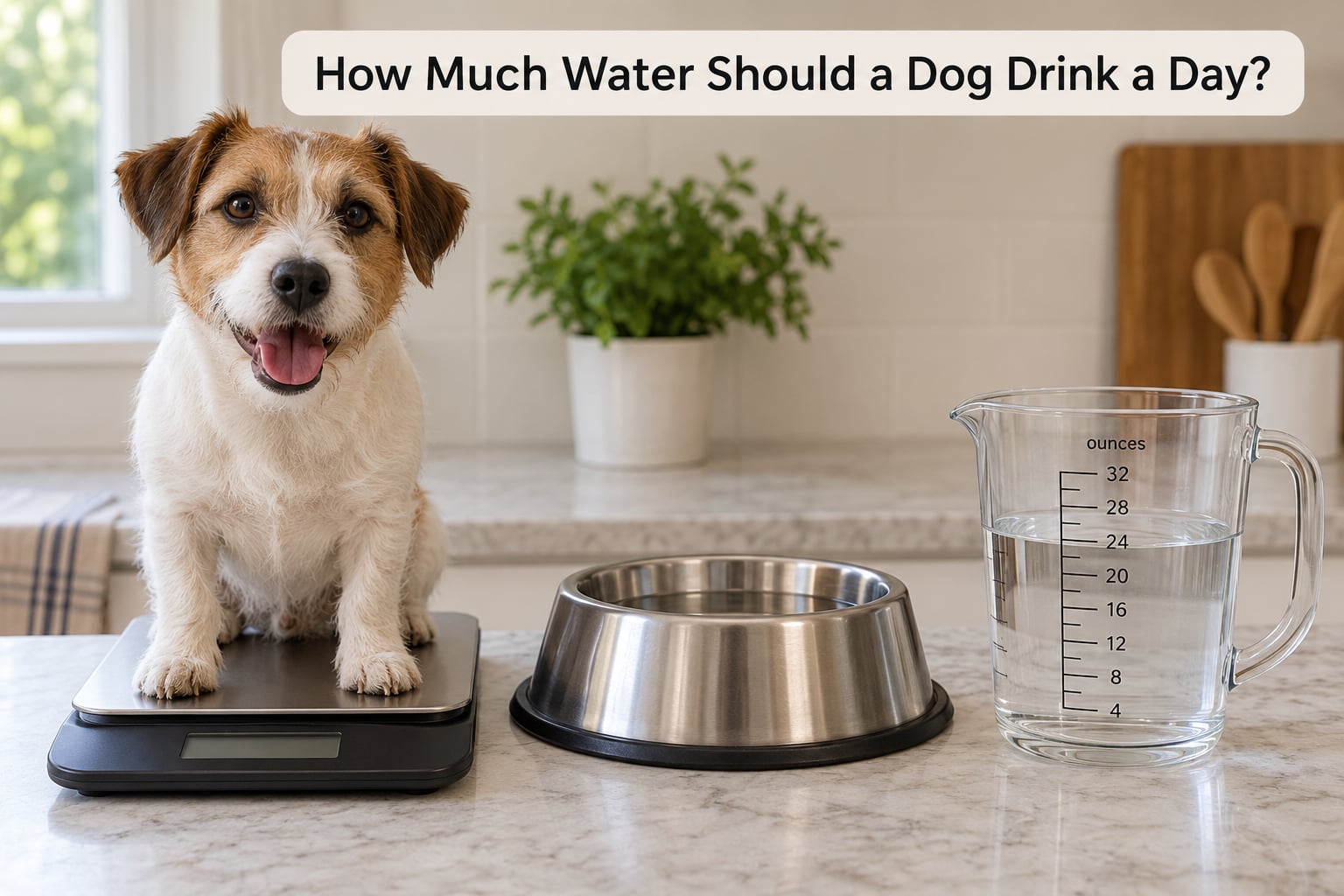 How Much Water Should a Dog Drink a Day?