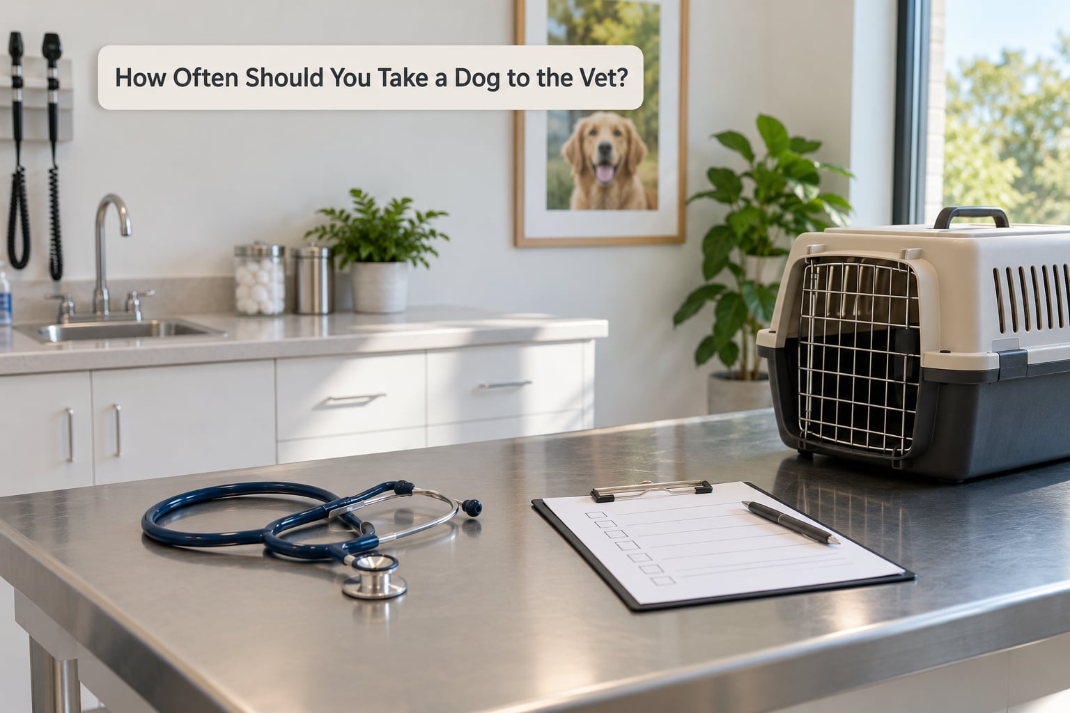 How Often Should You Take a Dog to the Vet?