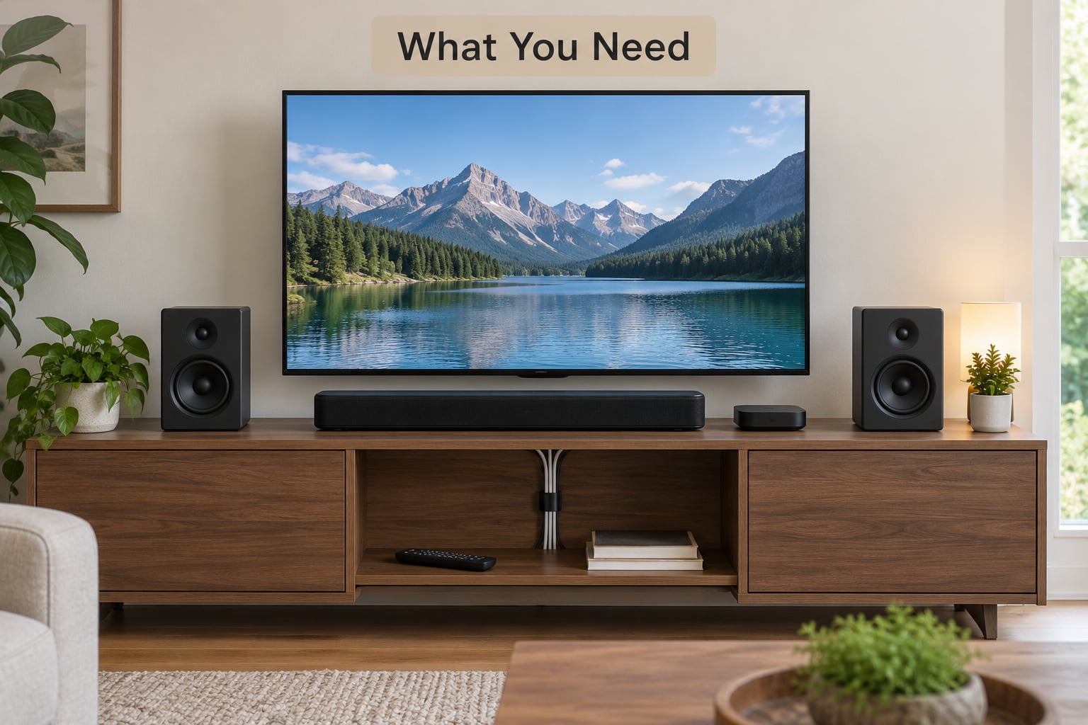 What You Need