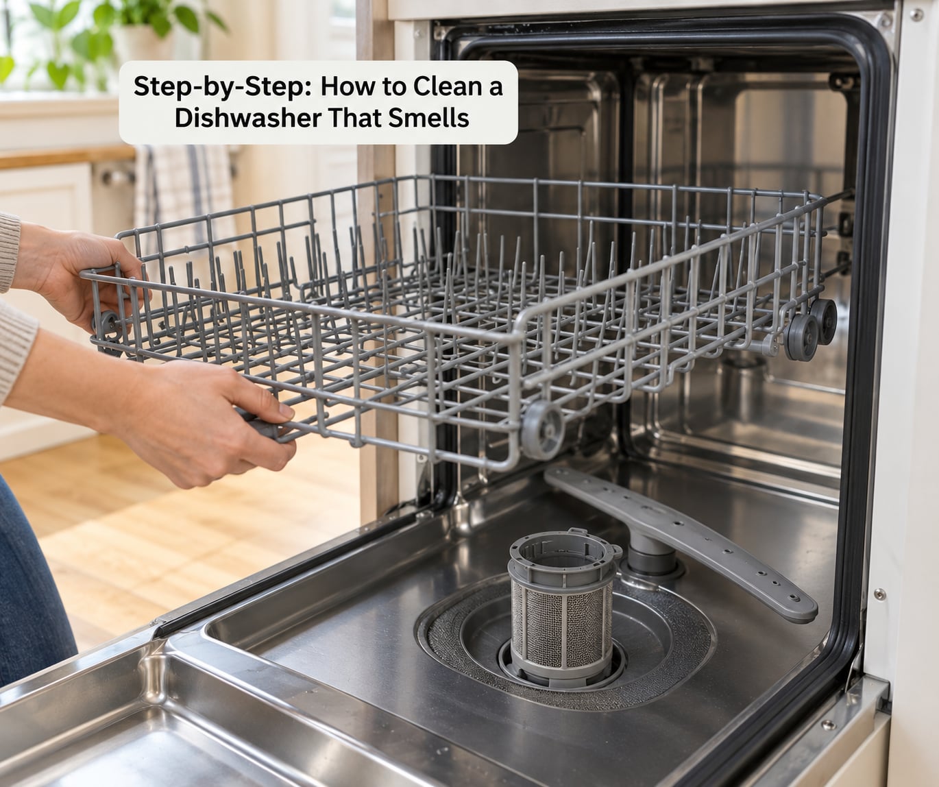 Step-by-Step: How to Clean a Dishwasher That Smells