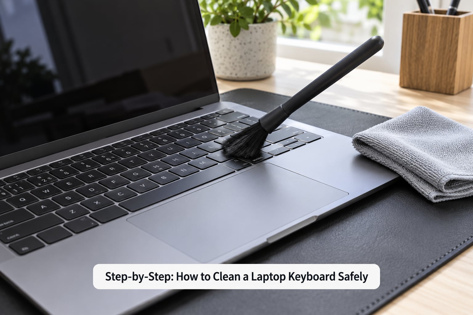 Step-by-Step: How to Clean a Laptop Keyboard Safely