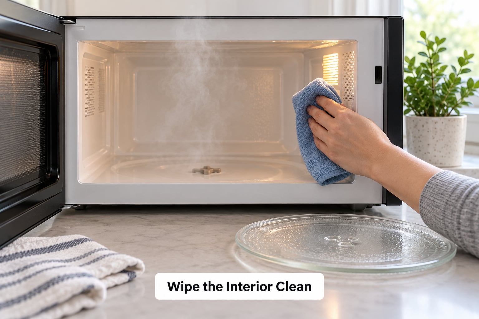 Wipe the Interior Clean