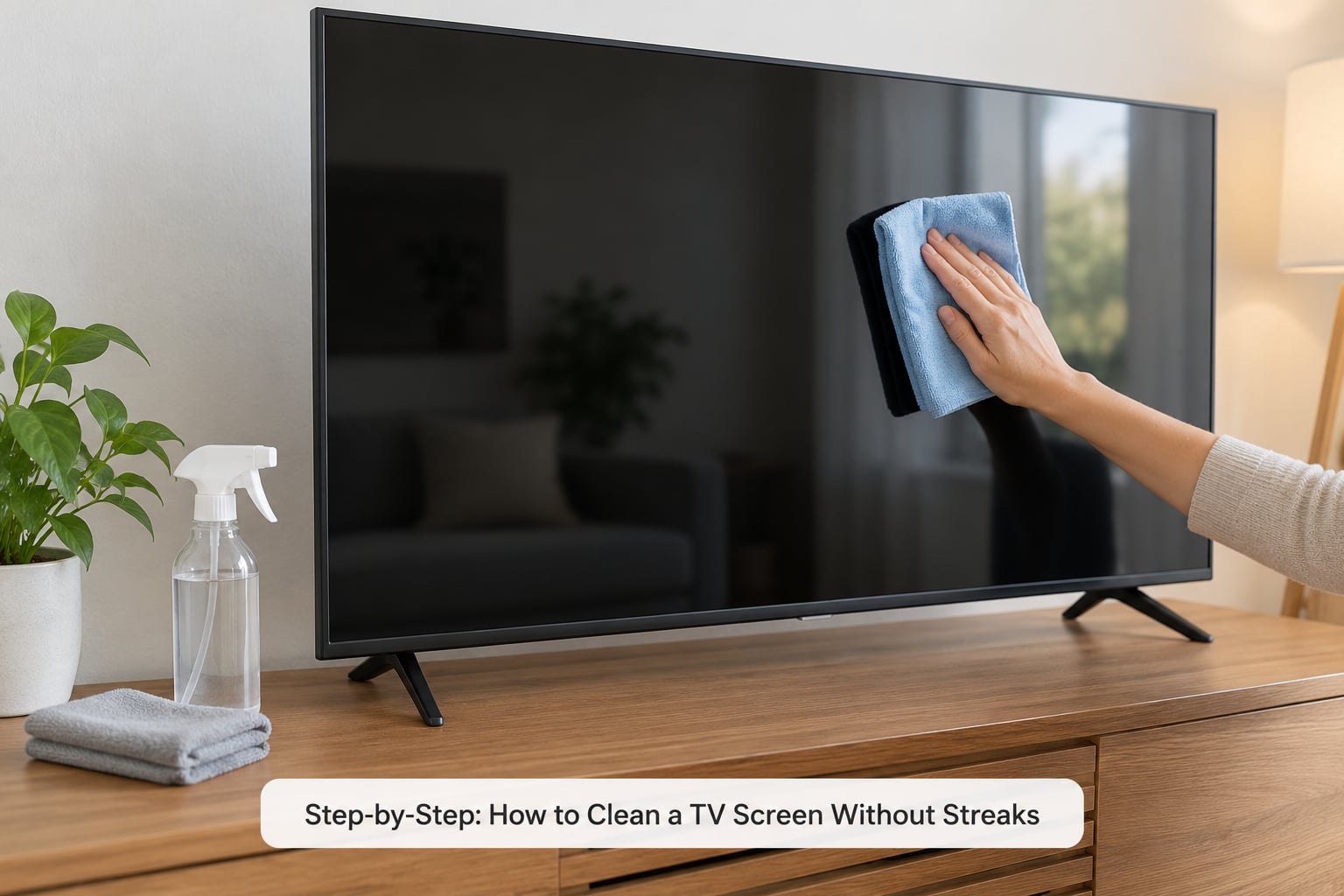 Step-by-Step: How to Clean a TV Screen Without Streaks