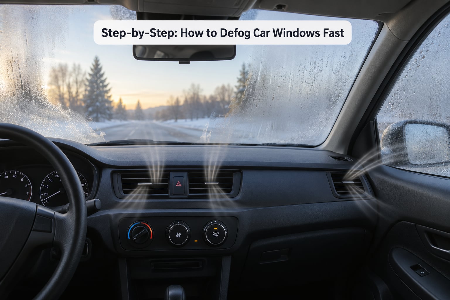Step-by-Step: How to Defog Car Windows Fast