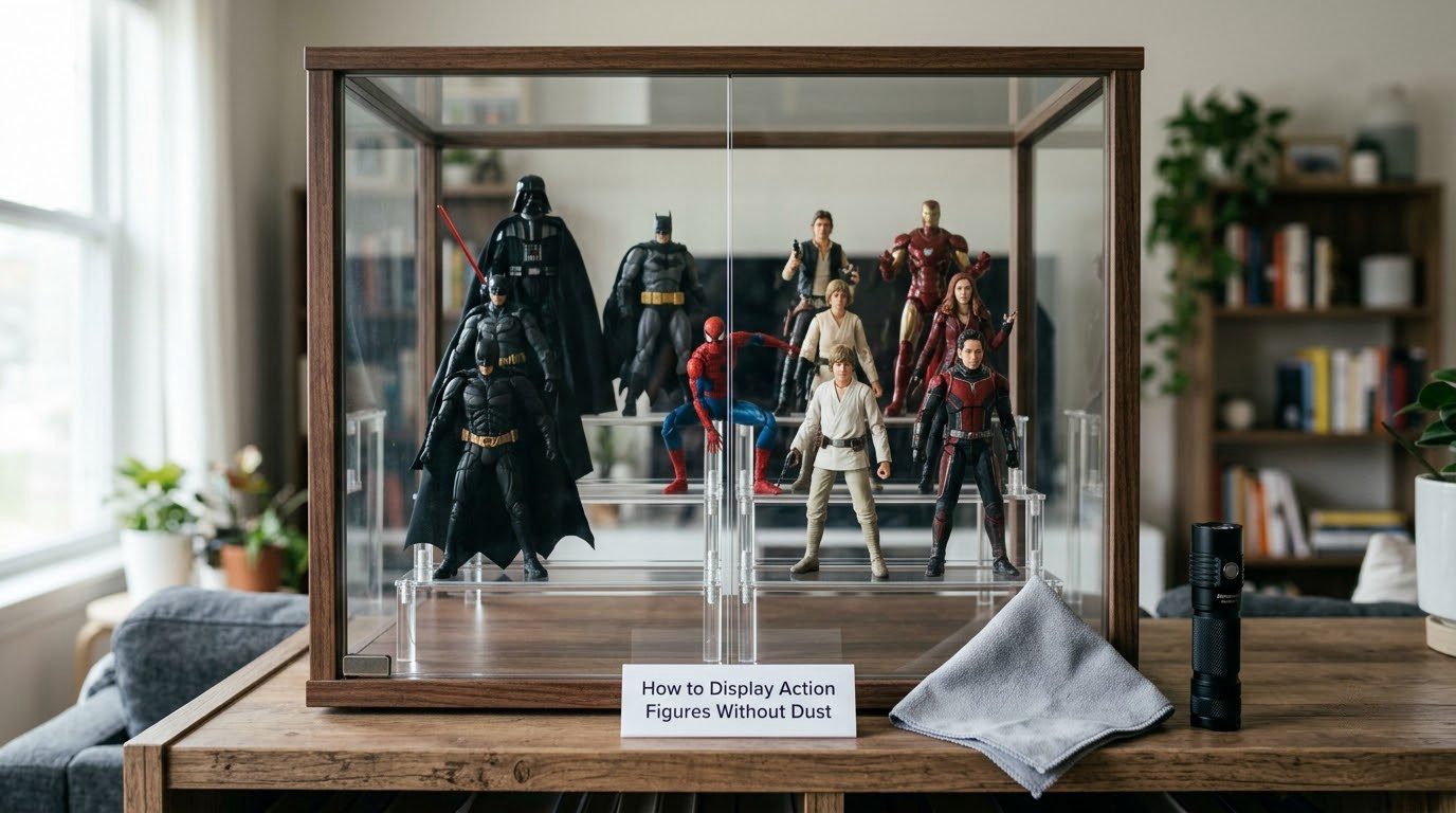 How to Display Action Figures Without Dust