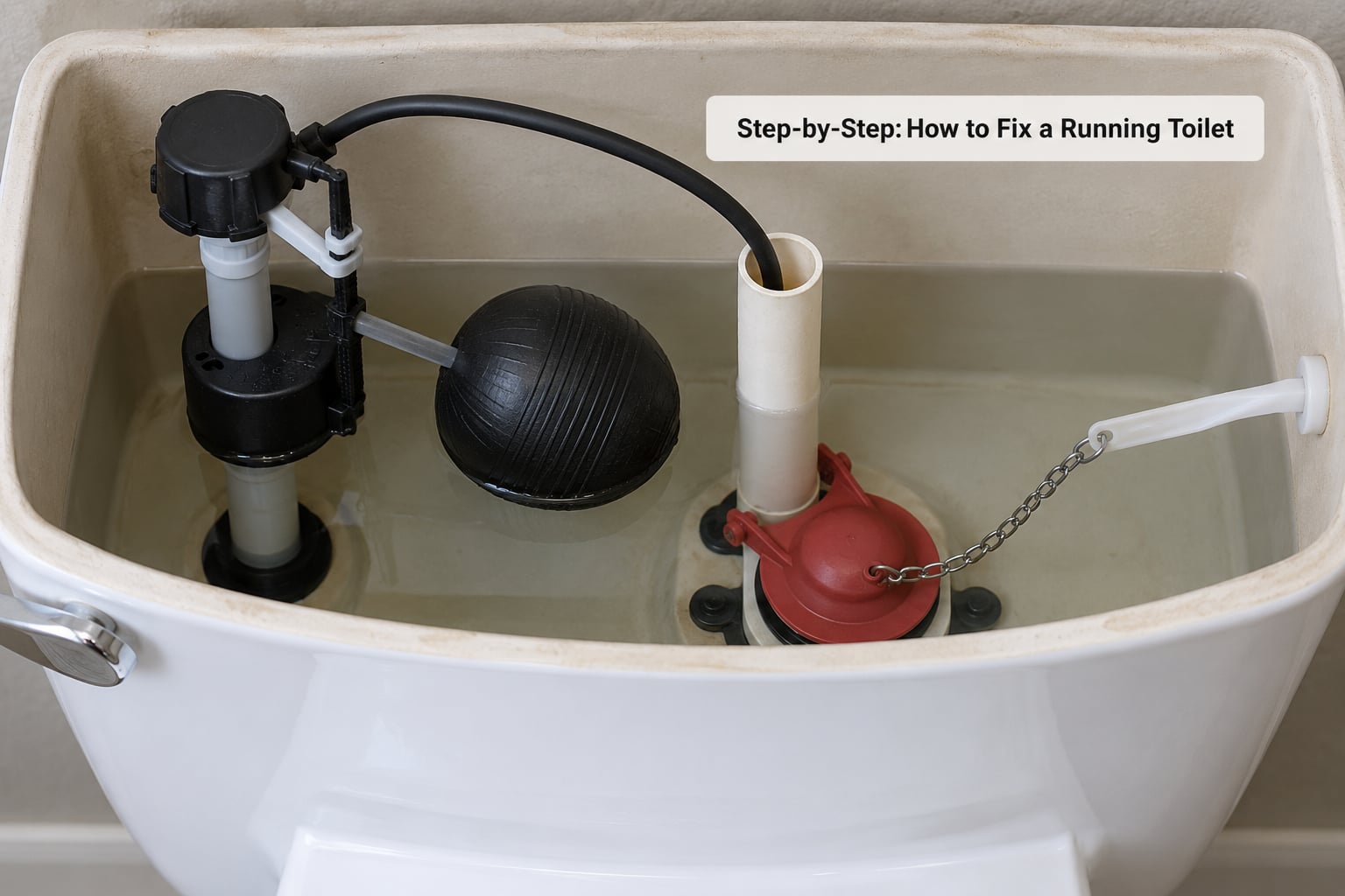 Step-by-Step: How to Fix a Running Toilet
