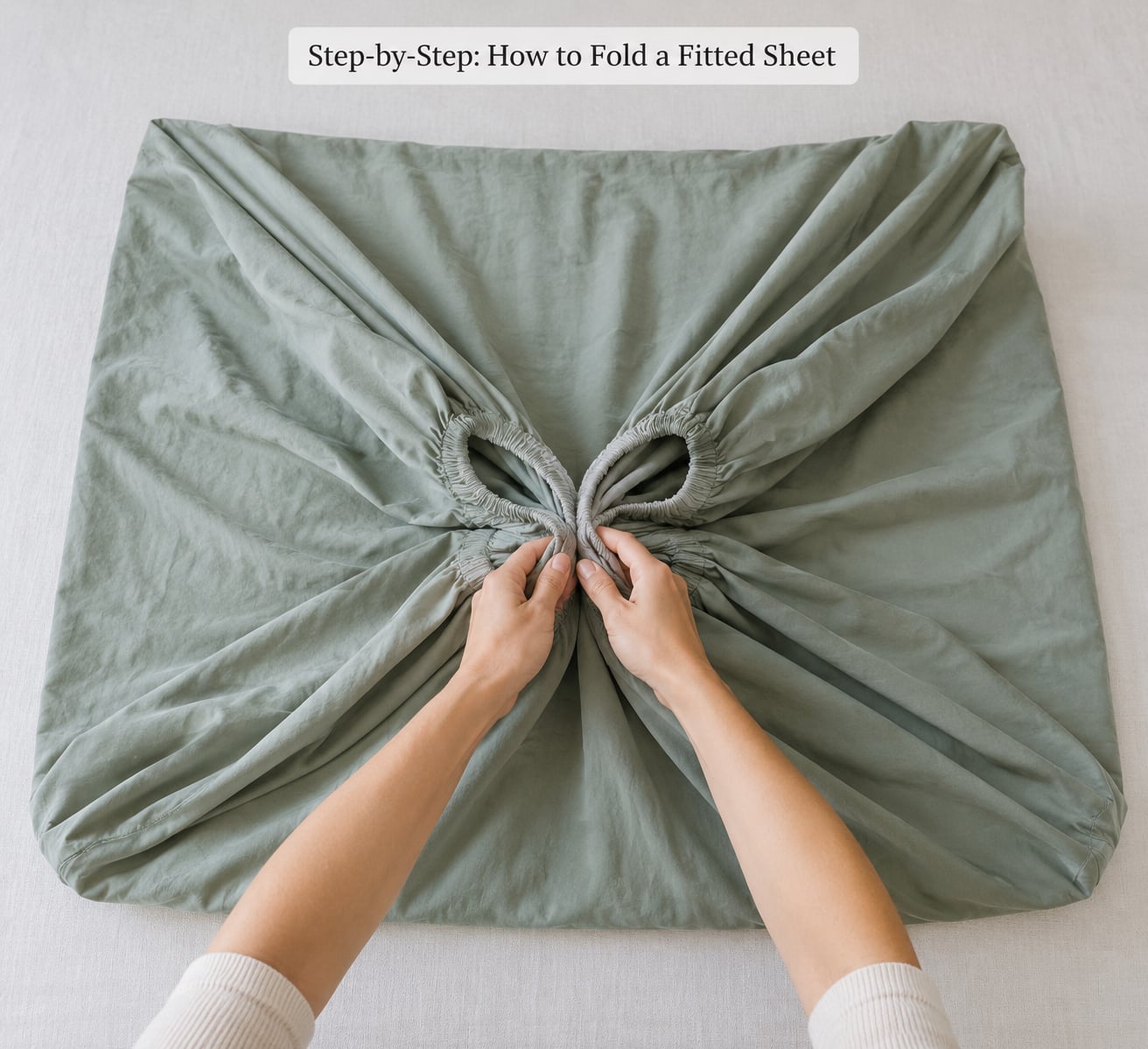 Step-by-Step: How to Fold a Fitted Sheet